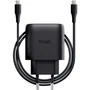 CARGADOR PARED/VIAJE USB-C 45W MAXO NEGRO TRUST